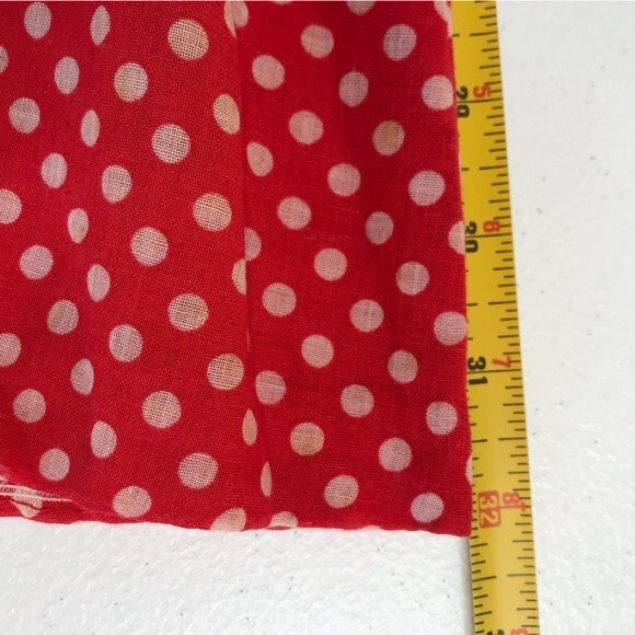 Vintage Gay Gibson Two Piece Red Polka Dot Sheath Dress and Jacket Womens Small - Picture 10 of 16